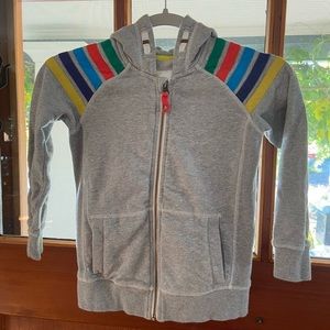 Boden kids hooded sweatshirt.  Excellent used condition.